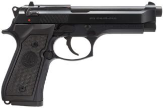 Beretta M9 9mm Semi-Auto Pistol, 4.9 in Barrel, 10+1 Rounds, Black Bruniton