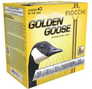 Fiocchi Golden Goose 12 Gauge 3.5 in 1 5/8 oz BBB 25/Box