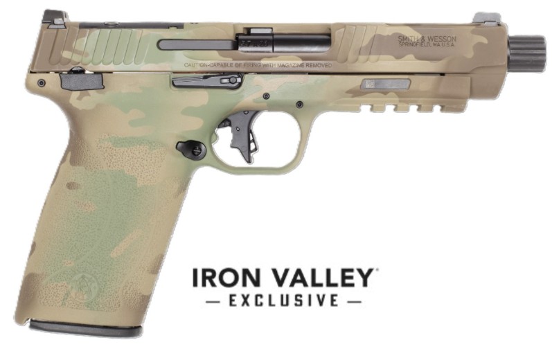 Smith & Wesson M&P 5.7 5.7x28mm Semi-Auto 5in Threaded Barrel Night Sights MultiCam