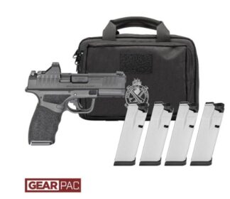 Springfield Armory Hellcat Pro OSP 9mm Optic Ready Black Melonite 4 10-Round Magazines