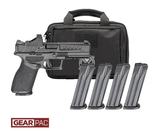 Springfield Armory Echelon 4.0C OR Striker-Fired 9mm 4" Black Melonite