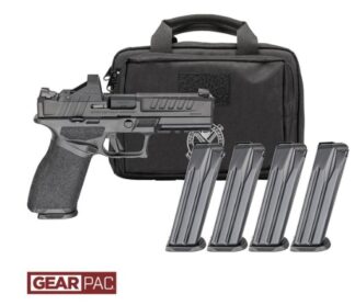 Springfield Armory Echelon 4.5F 9mm Striker-Fired Pistol, 4.5 in, Optic Ready, Black Melonite