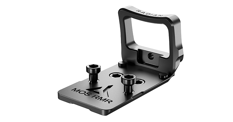 Radian Weapons Guardian RMR Optic Guard Mount for Glock MOS, Black Anodized Aluminum