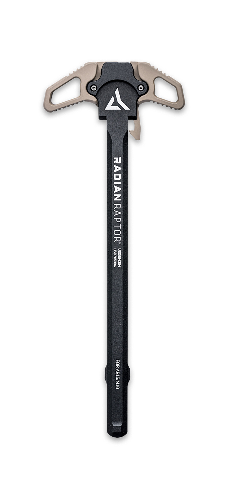 Radian Raptor Ambidextrous Charging Handle for AR15, 7075 Aluminum, FDE