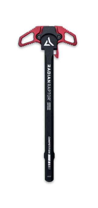 Radian Weapons Raptor Competition Charging Handle for AR15, 7075 Aluminum, Red Anodize