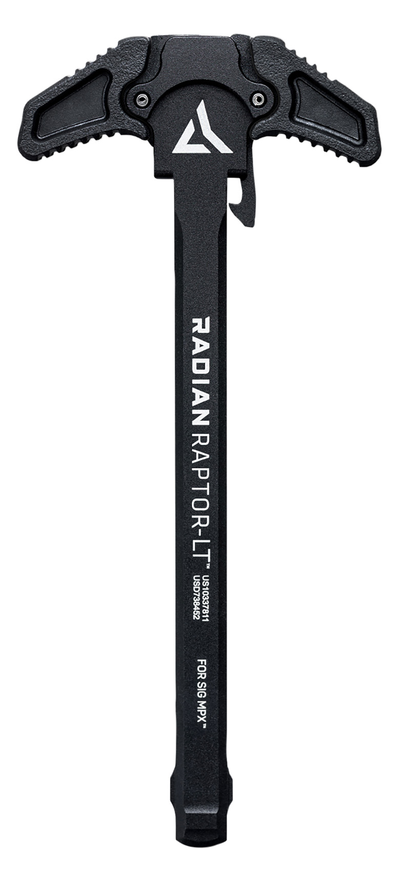 Radian Weapons Raptor-LT Charging Handle for SIG MPX, Lightweight Ambi, Black