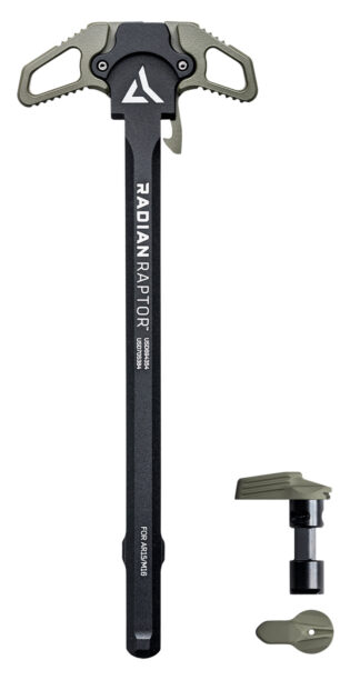 Radian Weapons Raptor Charging Handle and Talon 45/90 Safety Combo, AR-15, Aluminum, OD