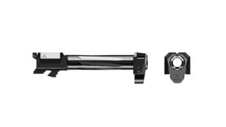 Radian Afterburner + Ramjet Combo for Glock 19 Gen 3, 9mm, 4.42 in Fluted Black DLC Barrel