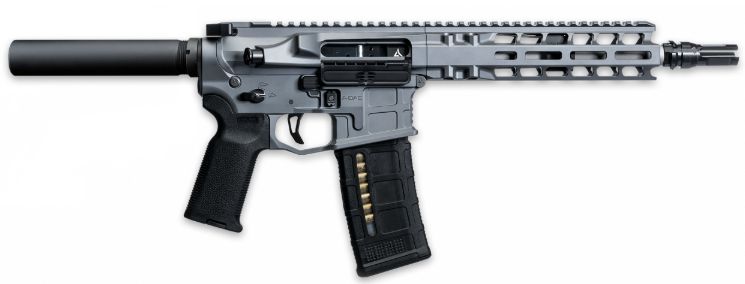 Radian Weapons Model 1 .300 Blackout AR-15 Pistol, 9 in Barrel, Radian Grey
