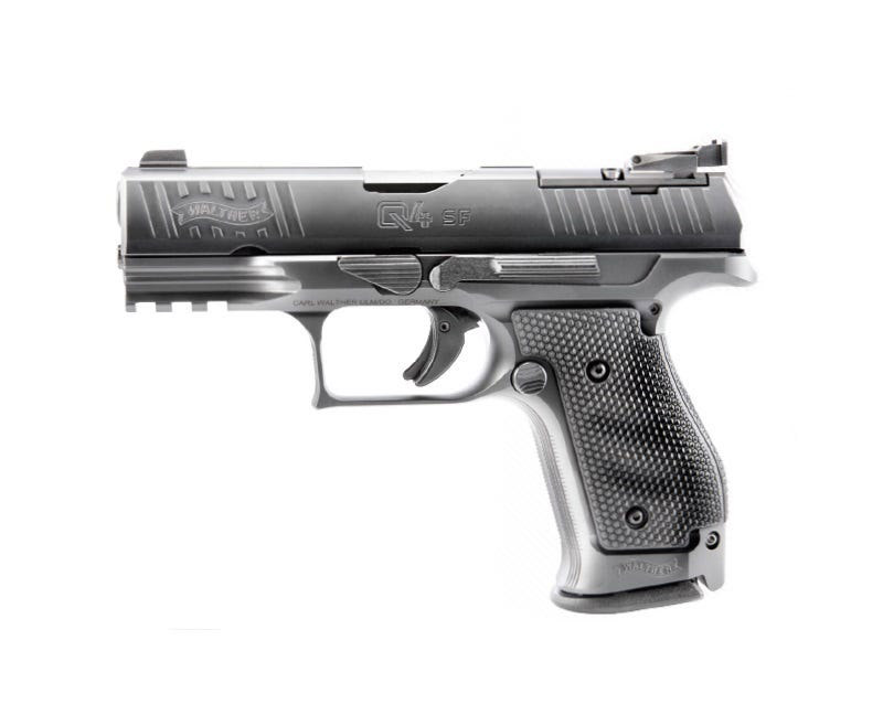 Walther Q4 SF OR 9mm Striker-Fired Pistol, 4 in Barrel, 10+1 Rounds, Optic Ready