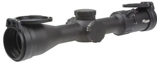 SIG Sauer Whiskey4 3-12x44mm SFP Rifle Scope, 30mm Tube, Quadplex, Black