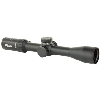 SIG Sauer Whiskey4 4-16x44mm FFP Illuminated MOA Milling Hunter 2.0 Rifle Scope, 30mm, Black