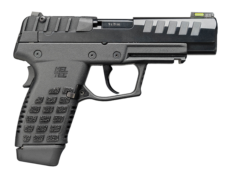 KelTec P15 Semi-Auto 9mm 4 in Barrel Green Polymer