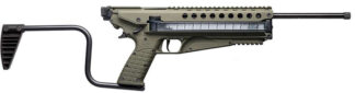 KelTec R50 5.7x28mm Semi-Auto Carbine 16.1 in Threaded Barrel, 50+1, Folding Stock, Black/Green