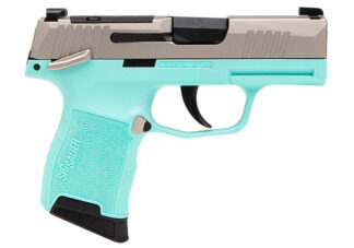 Sig Sauer P365 Micro-Comp .380 ACP 3.1 in Barrel, Optic Ready, 10+1, Robins Egg Blue/Grey