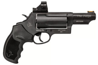 Taurus Judge Magnum 3 in .410 Bore/.45 Colt Revolver, 5 Rounds, Matte Black Oxide