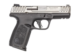 Smith & Wesson SD9 V.O.S.S. 2.0 9mm 4 in Stainless Barrel, 16+1 Black Frame