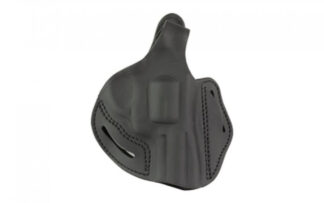 1791 Gunleather RVHX4.3SBLR Revolver Holster Size 4.3 Stealth Black Right-Hand Thumb Break