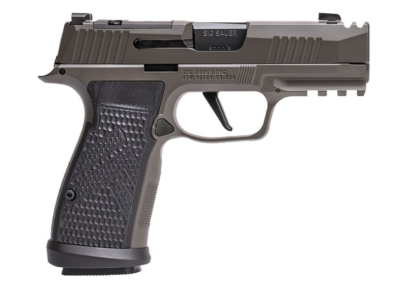 Sig Sauer P365 AXG Legion 9mm Semi-Auto Pistol, 3.1 in Barrel, 17+1 Rounds, Black