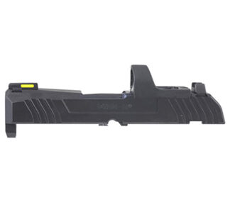 Ruger MAX-9 Standard Slide Assembly 9mm with ReadyDot Optic, Non-Threaded, Black Oxide