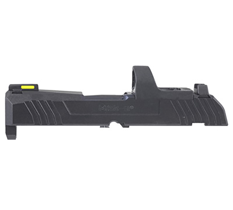 Ruger MAX-9 Standard Slide Assembly 9mm with ReadyDot Optic, Non-Threaded, Black Oxide