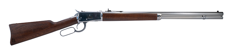 Heritage Arms R92 Lever Action Rifle 24 in Stainless Polished Barrel, Hardwood Stock