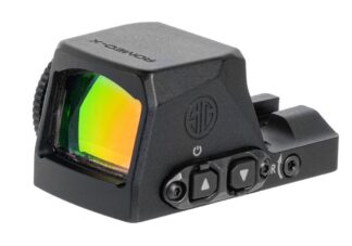 Sig Sauer Romeo-X 1x24mm Reflex Sight, 2 MOA Red Dot with 32 MOA Circle, Black