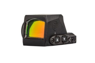 SIG Sauer Romeo-X 1x24mm Reflex Sight, 6 MOA Red Dot, Black, Compact Footprint