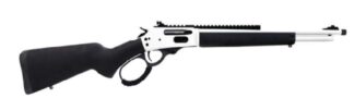 Rossi R95 Trapper .30-30 Winchester 16.5 in Threaded Barrel White Cerakote/Hardwood
