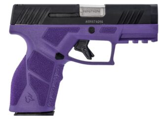 Taurus GX2 9mm Striker-Fired Dark Purple/Black Fixed White-Dot Sights (2) 10 rd Magazines