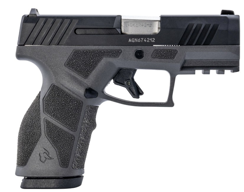 Taurus GX2 9mm 3.38 in Semi-Auto Pistol, Matte Barrel, 13 Rounds, Grey/Black