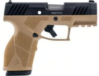 Taurus GX2 9mm Striker-Fired Semi-Auto Pistol, 3.37 in, 10+1, Tan/Black