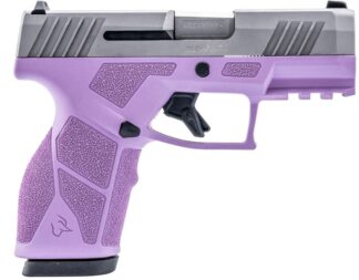 Taurus GX2 Semi-Auto 9mm 3.38 in Barrel, 13+1, Light Purple/Stainless