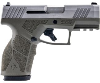 Taurus GX2 Striker-Fired 9mm 3.38 in Barrel 10+1 Rounds OD Green/Stainless