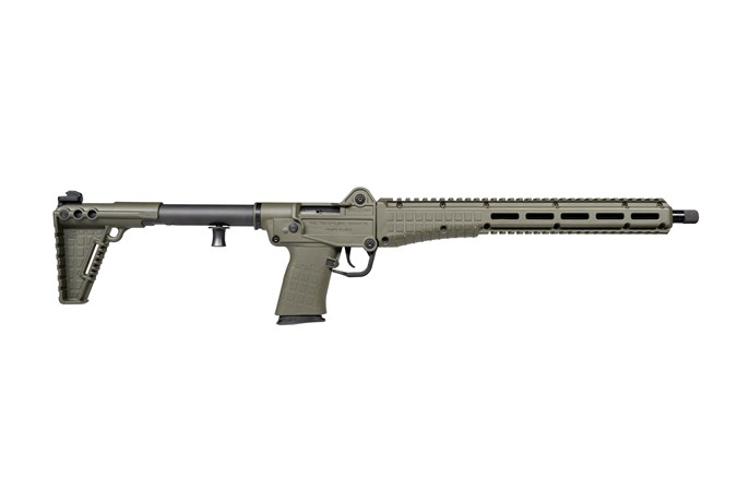 KelTec S2000 Gen3 Semi-Auto Carbine 5.7x28mm, 16.1 in Barrel, 20 Rounds, Green