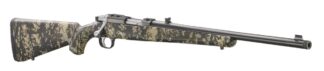 Ruger 77/357 .357 Magnum Bolt Action 18.5 in Threaded Barrel Blued Kryptek Obskura Synthetic