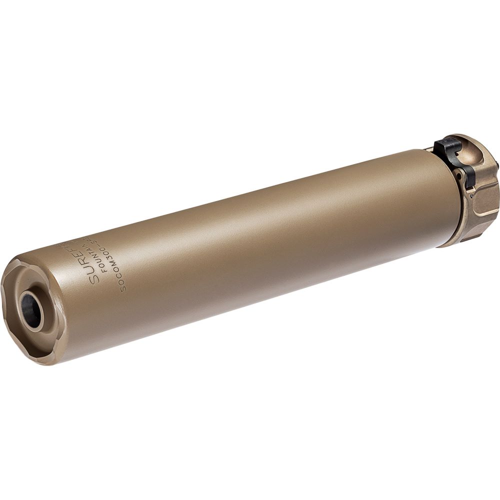 SureFire SOCOM300-SPS 2nd Gen .300 AAC Blackout Suppressor, FDE Quick Detach