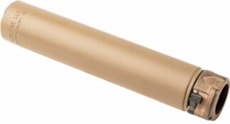 SureFire SOCOM762-Ti2 .308/7.62 NATO Suppressor, Fast Attach, 7.9 in, FDE Finish
