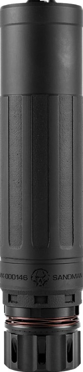 Dead Air Sandman X .308/7.62 NATO Quick Detach Suppressor 5/8x24 Black