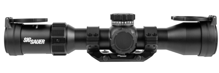 Sig Sauer Tango MSR 5-30x56mm 34mm Illuminated MOA Milling 2.0 Reticle, 0.25 MOA, Black