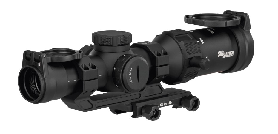 SIG Sauer Tango-SPR 1-4x24 Low Power Variable Optic, HELLFIRE FL-4, Black