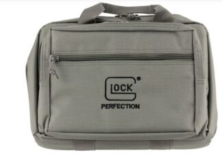 Glock Double Pistol Case Grey, Holds 2 Handguns