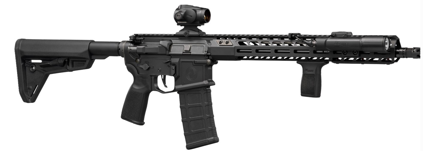 Sig Sauer M400 Sentry Combo 5.56 NATO 16 in Barrel 30 Rounds Black with ROMEO5 Gen II