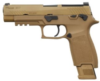 SIG Sauer M17 CSS Striker-Fired 9mm, 4.7 in Barrel, 17+1 Rounds, Black DLC, Coyote