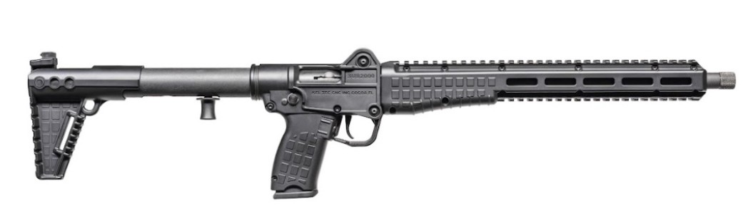 KelTec SUB2000 10mm Semi-Auto Carbine with GLK Grip, Black