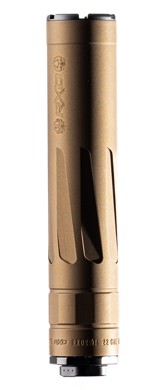 Dead Air RXD22Ti .22 LR Direct Thread Suppressor, 5.6 in, Burnt Bronze