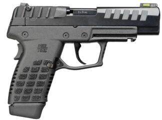 KelTec P15 9mm Striker-Fired Semi-Auto Pistol, 4 in Barrel, Hi-Viz Fiber Optic Sights, Black