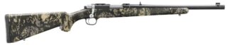 Ruger 77/44 .44 Magnum 16.6 in Threaded Barrel, Blued Kryptek Nox Camo Synthetic