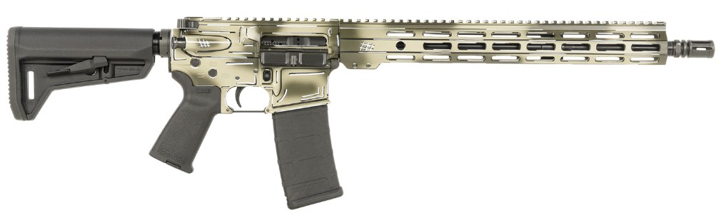 Shark Coast Tactical Anime 15 .223/5.56 NATO 16" Threaded Barrel M-LOK OD Green 30+1 Rounds