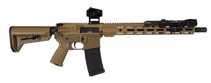 Shark Coast Tactical Sunrise AR-15 Bundle .223 REM/5.56 NATO Semi-Auto 16 in, 30+1